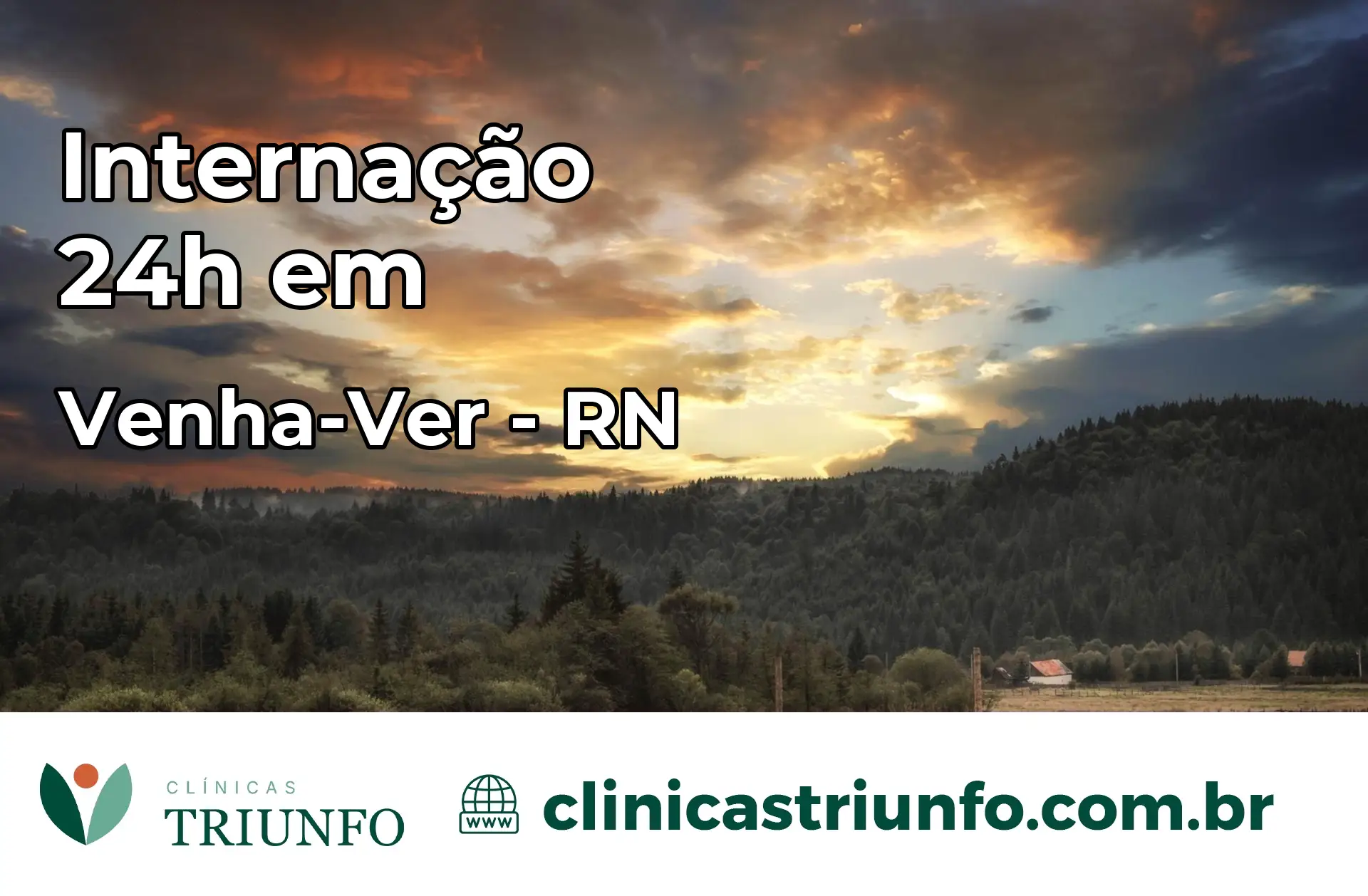 Internação 24 horas em Venha-Ver – RN