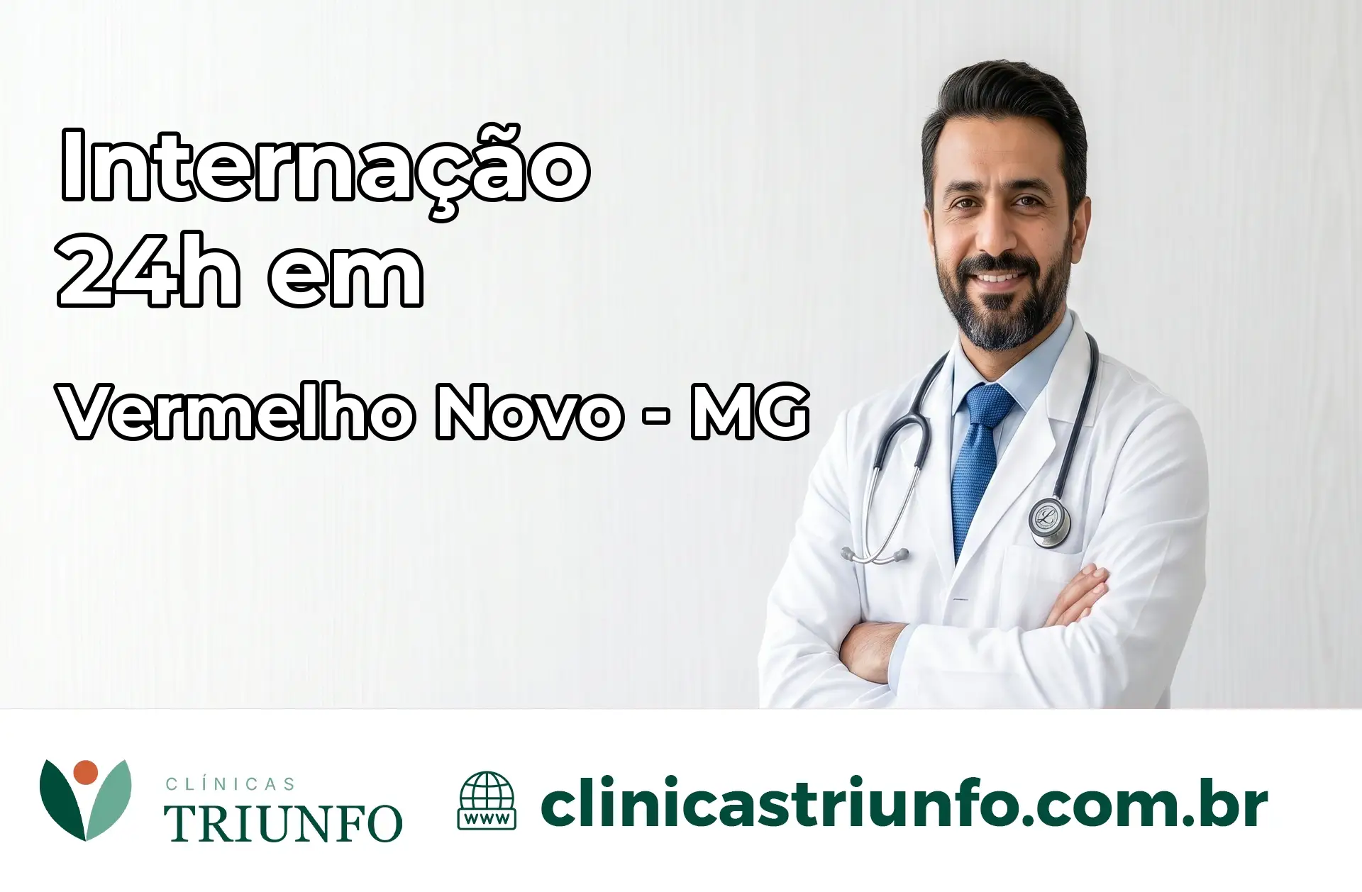 Internação 24 horas em Vermelho Novo – MG