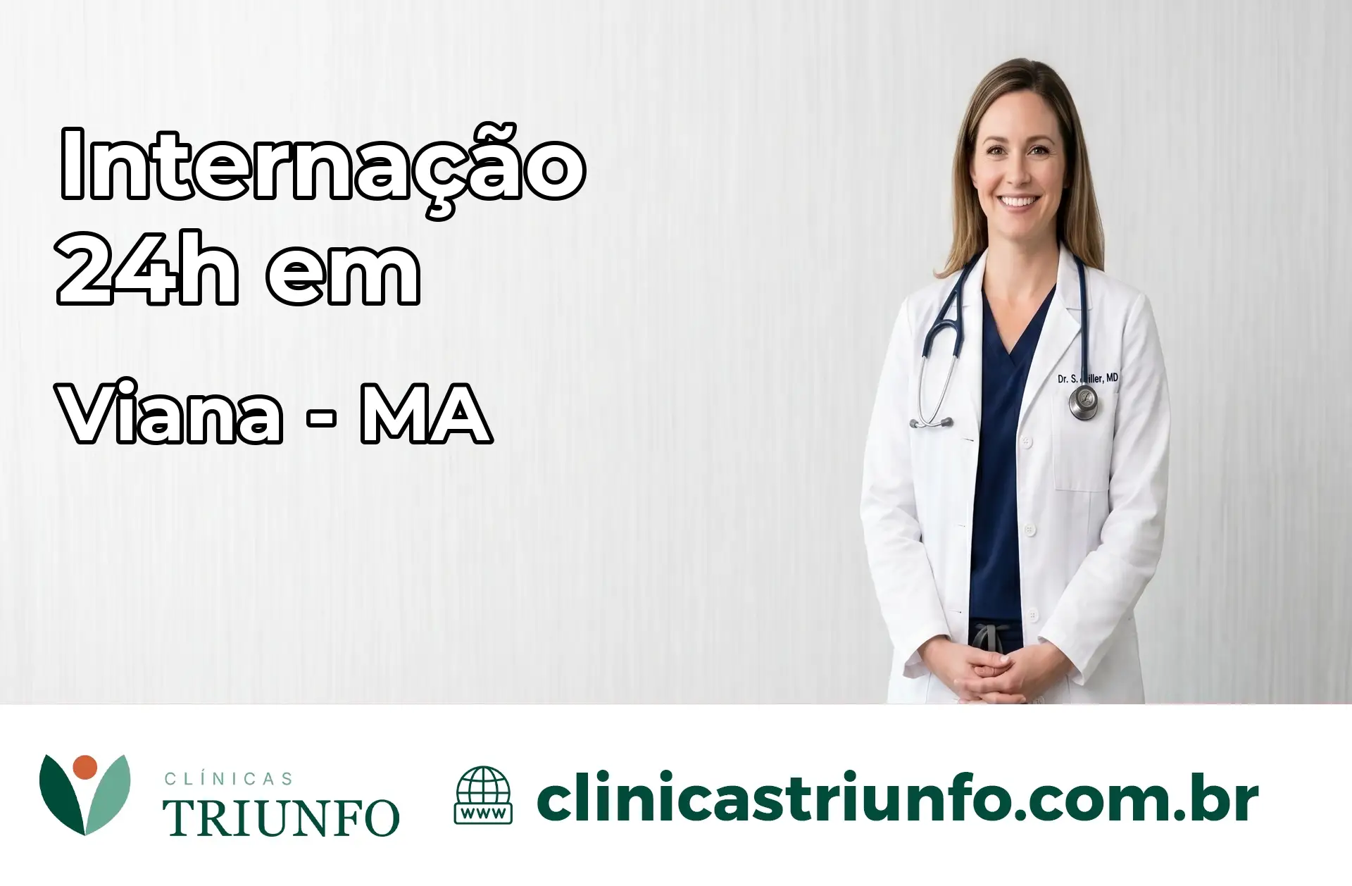 Internação 24 horas em Viana – MA