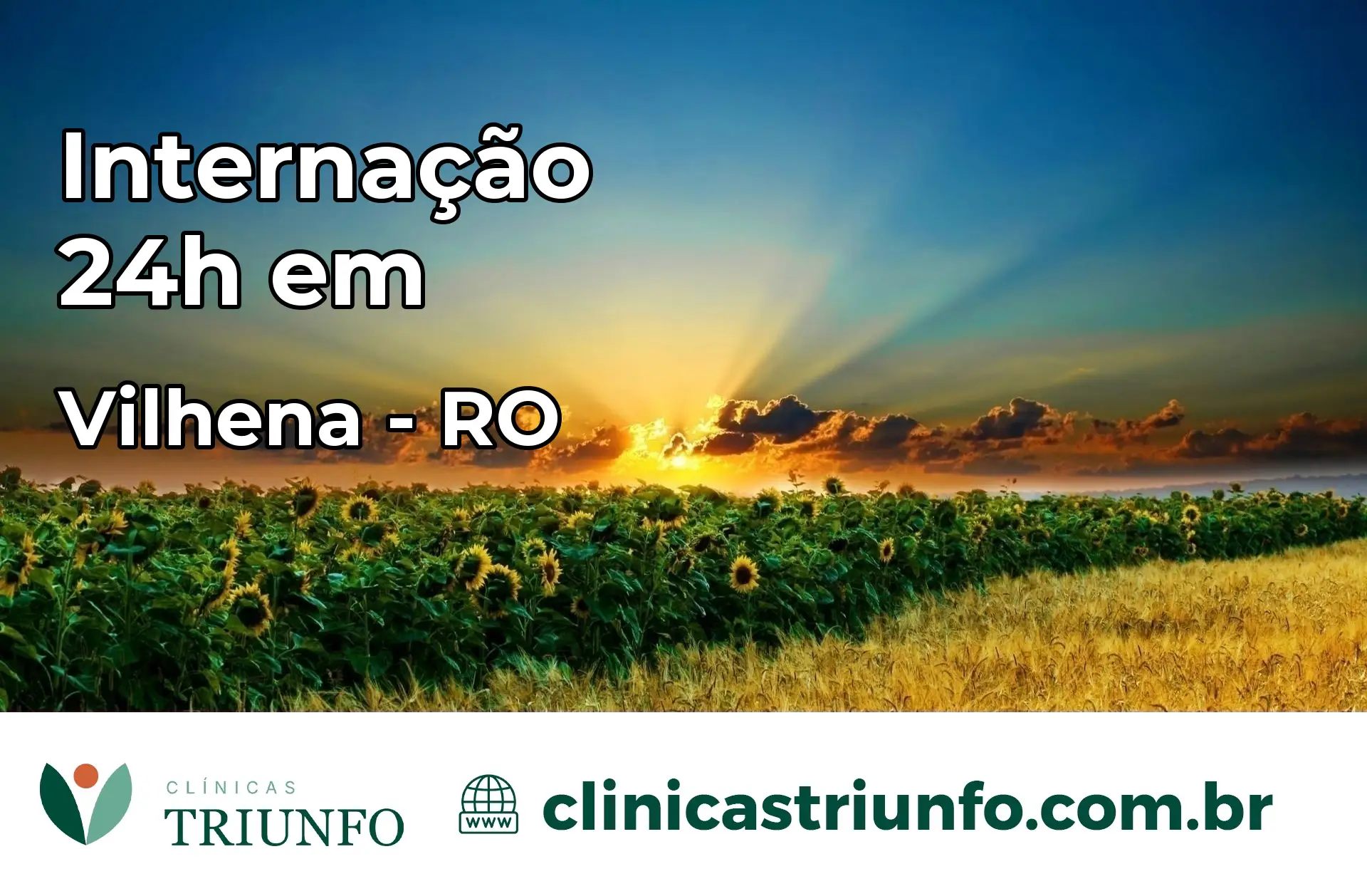 Internação 24 horas em Vilhena – RO