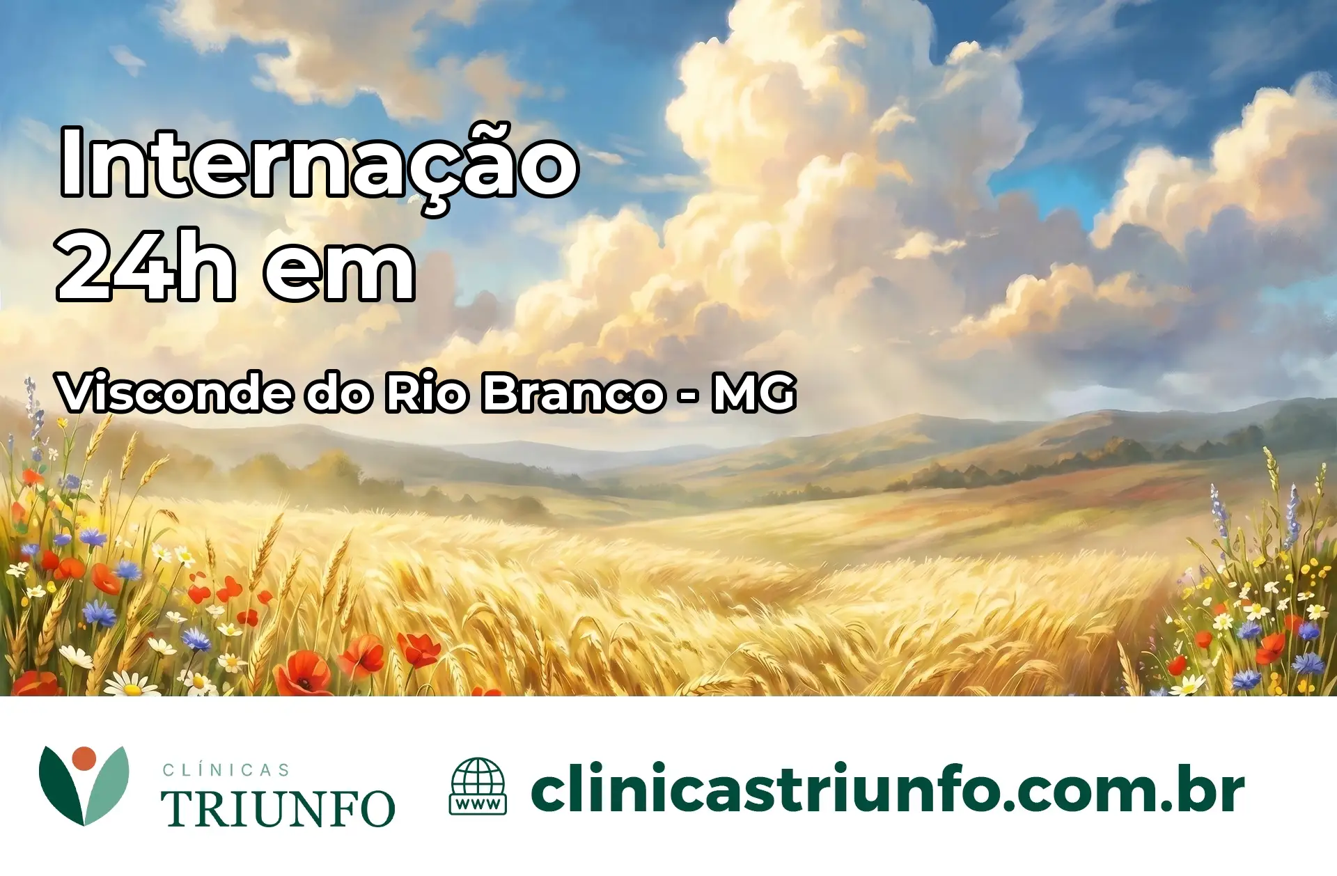 Internação 24 horas em Visconde do Rio Branco – MG