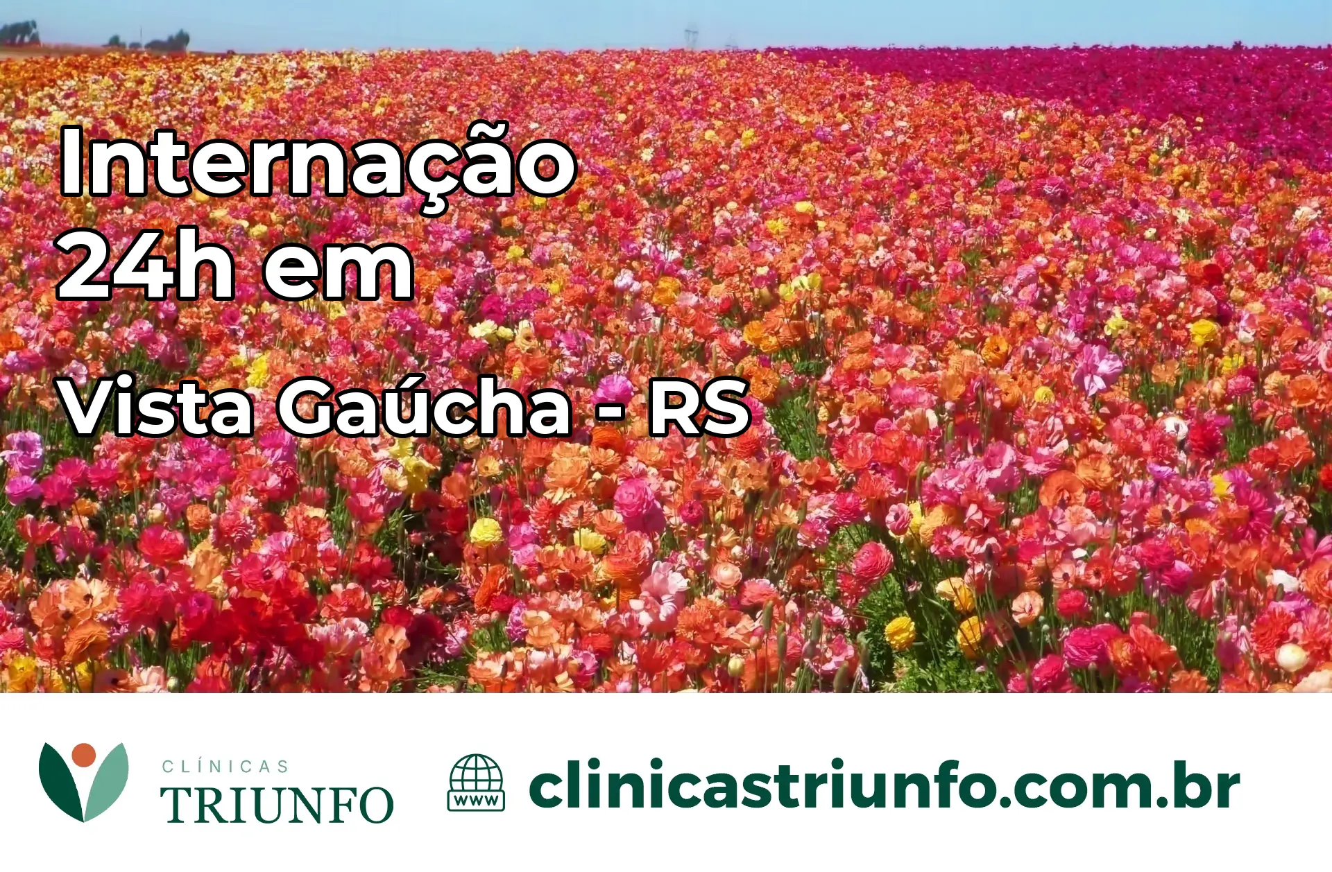 Internação 24 horas em Vista Gaúcha – RS