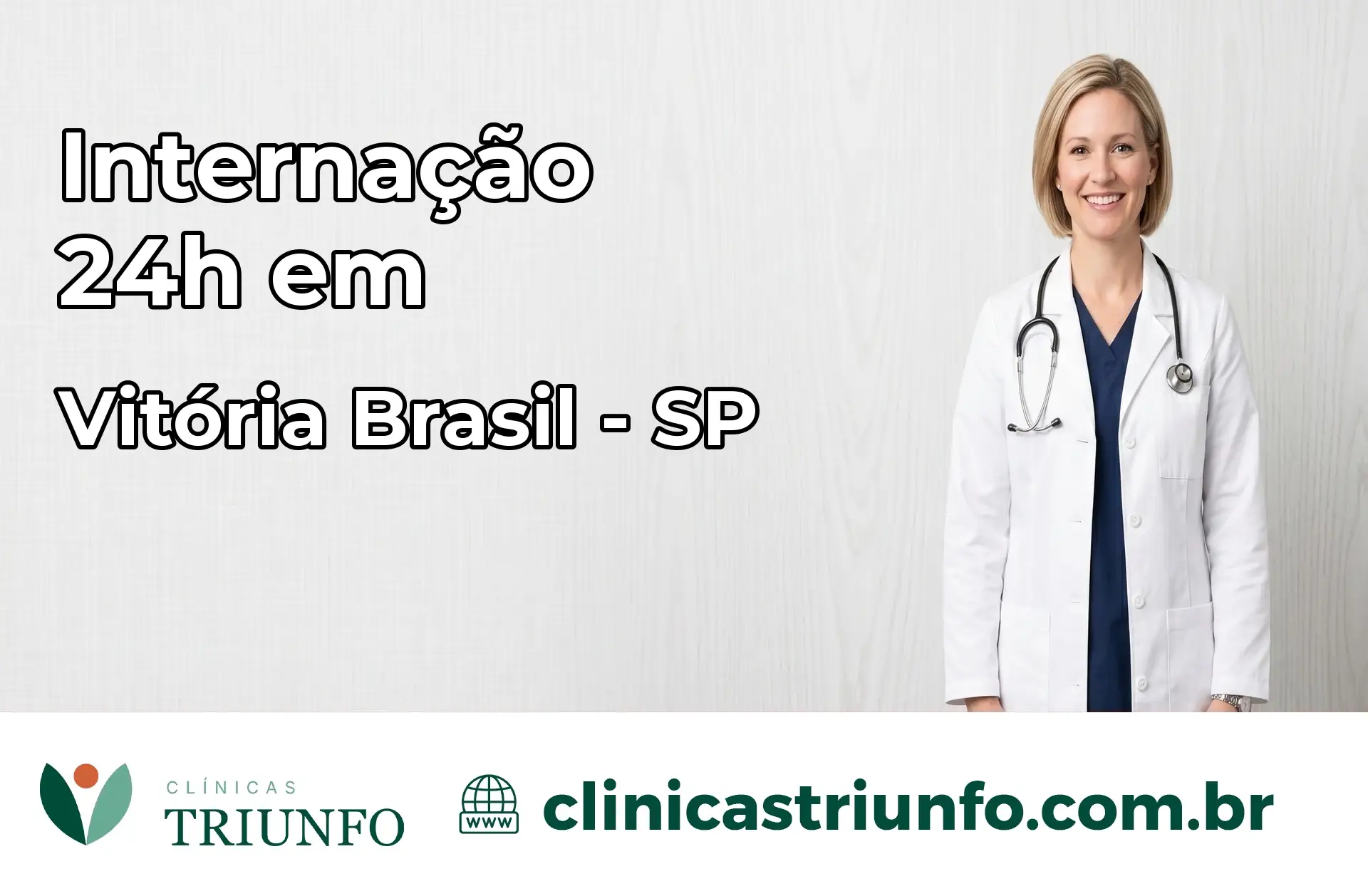 Internação 24 horas em Vitória Brasil – SP