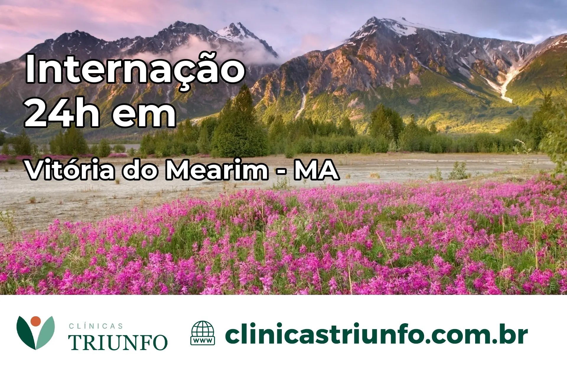 Internação 24 horas em Vitória do Mearim – MA