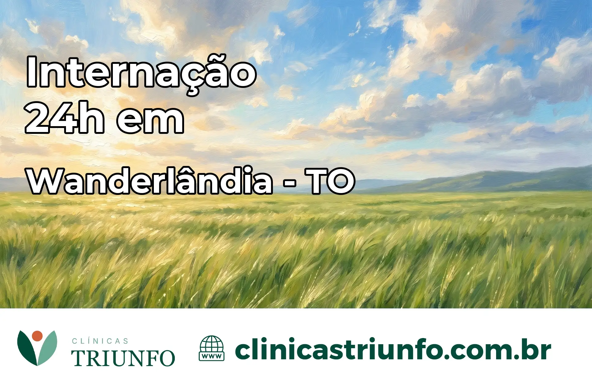 Internação 24 horas em Wanderlândia – TO