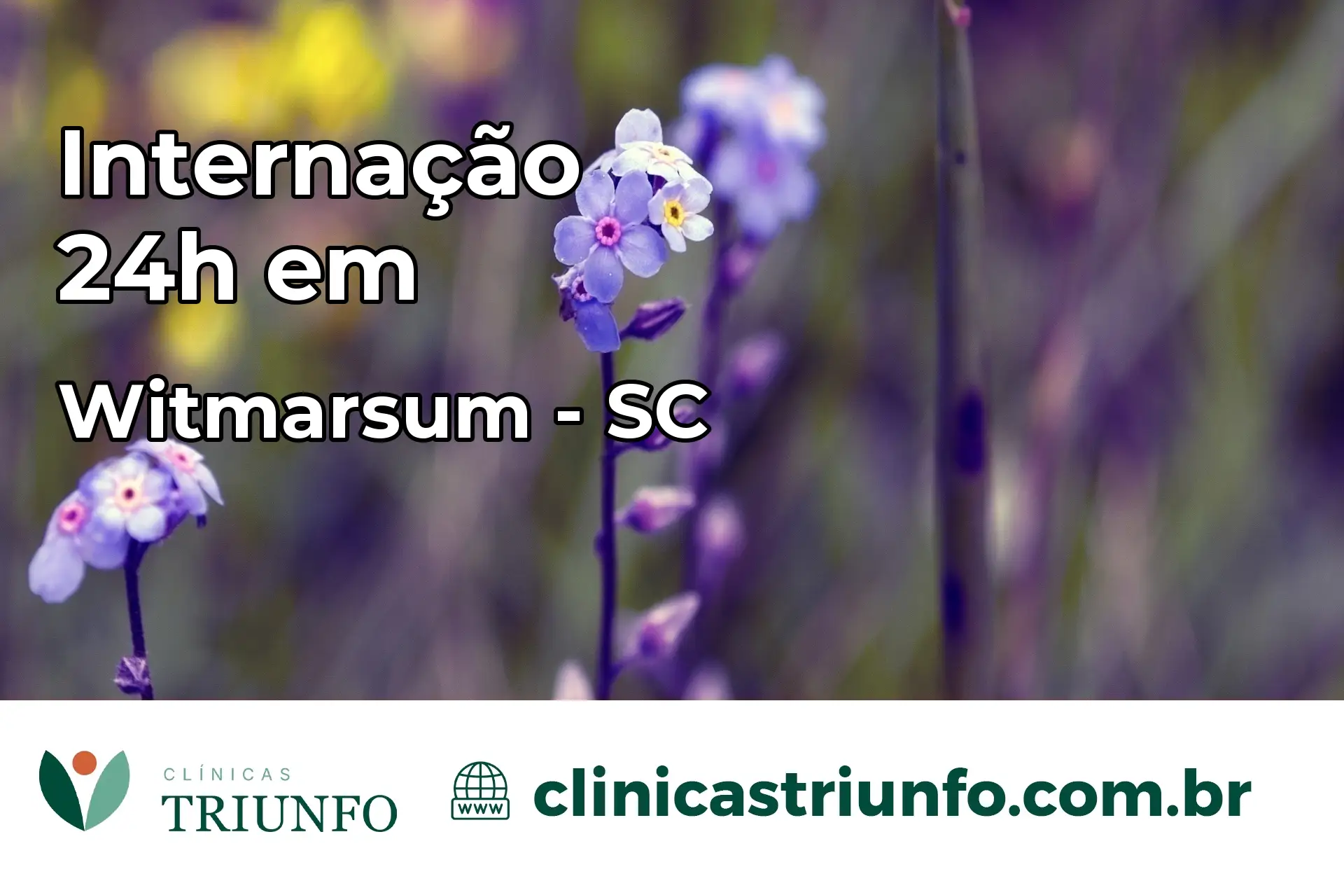 Internação 24 horas em Witmarsum – SC