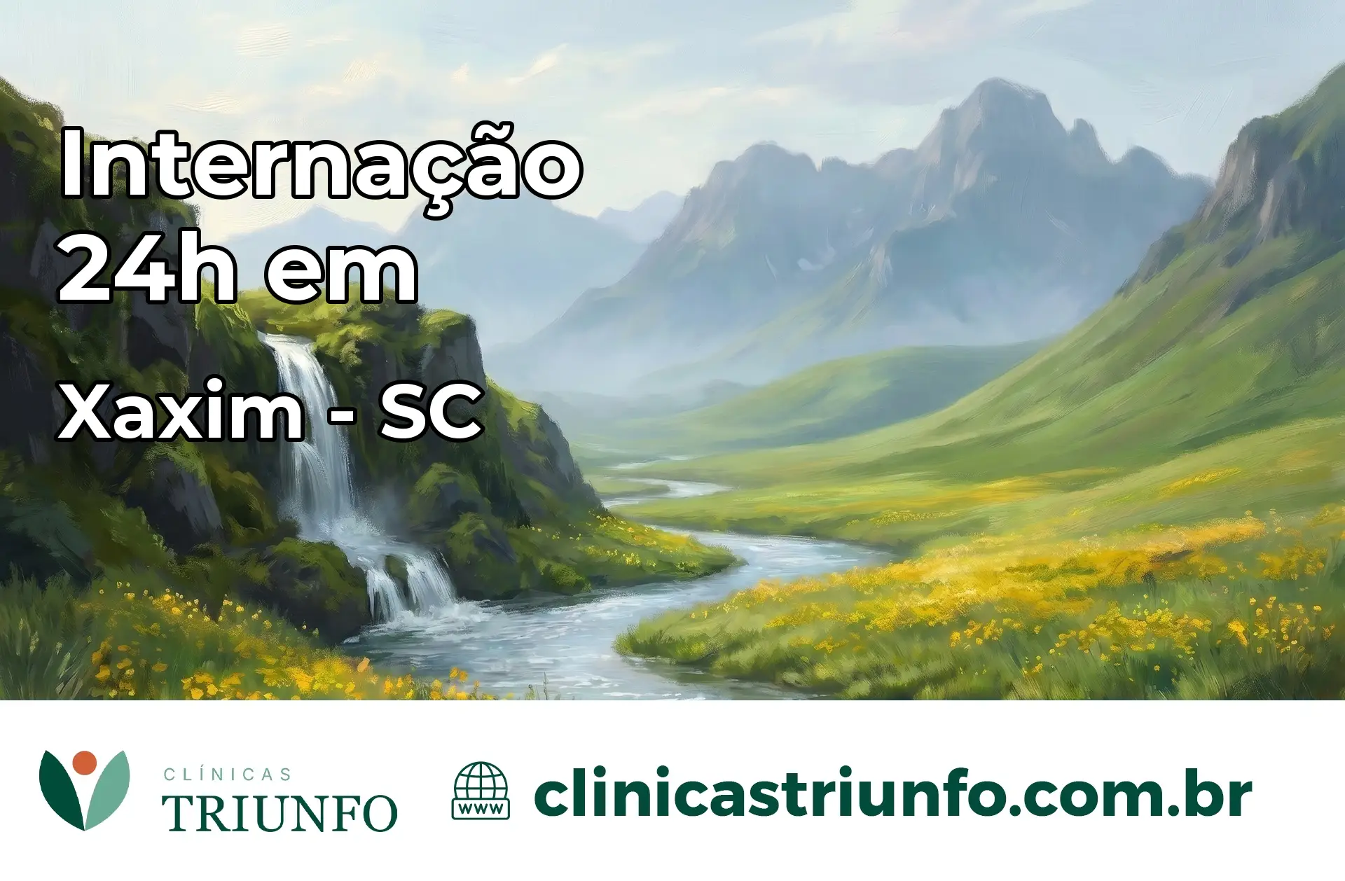 Internação 24 horas em Xaxim – SC