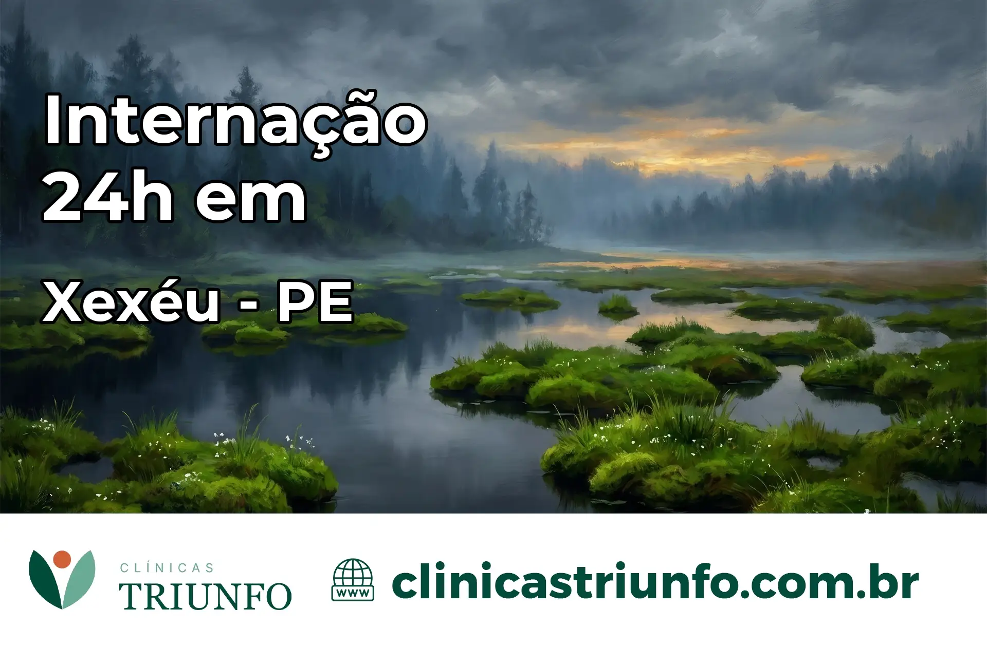 Internação 24 horas em Xexéu – PE