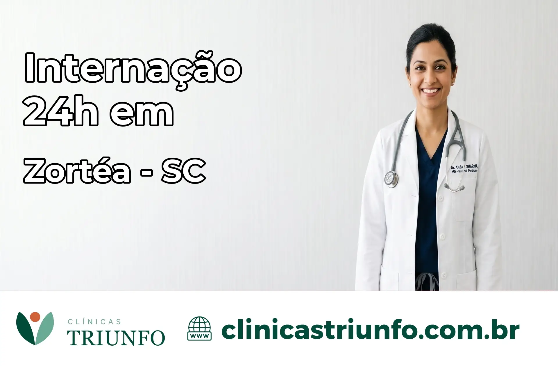 Internação 24 horas em Zortéa – SC
