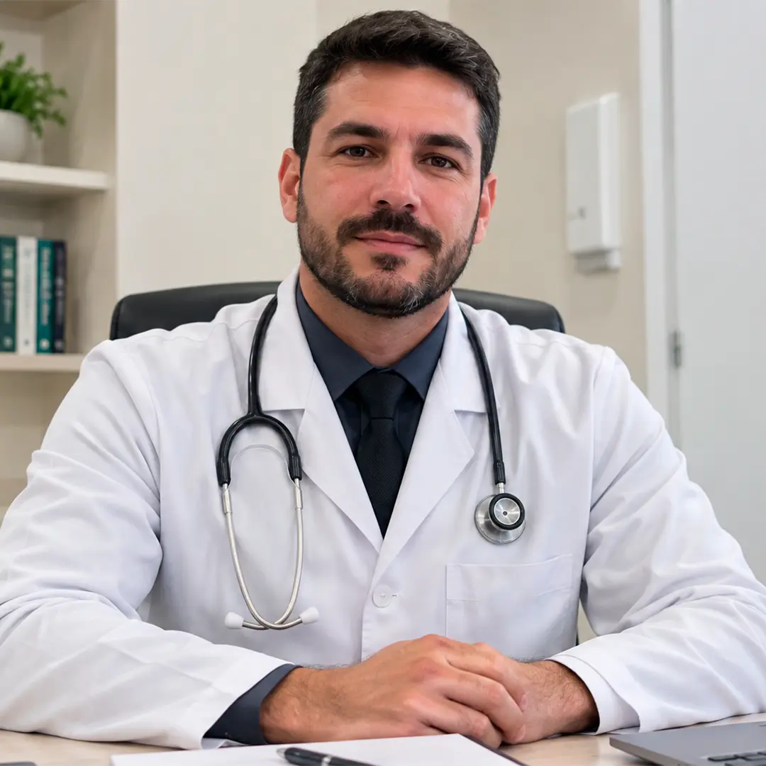 Dr. Edson Kruger Batista, médico das Clínicas Triunfo